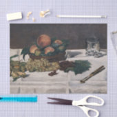 Edouard Manet - Still Life, Fruits on a Table 薄葉紙 (クラフト)