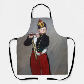 Edouard Manet - The Fifer / Young Flutist エプロン (正面)