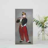 Edouard Manet - The Fifer / Young Flutist サンキューカード (スタンド正面)