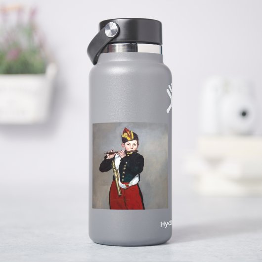 Edouard Manet - The Fifer / Young Flutist シール (HydroFlask)