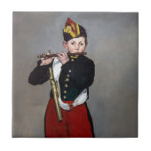 Edouard Manet - The Fifer / Young Flutist タイル (正面)
