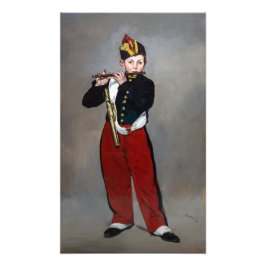 Edouard Manet - The Fifer / Young Flutist フォトプリント