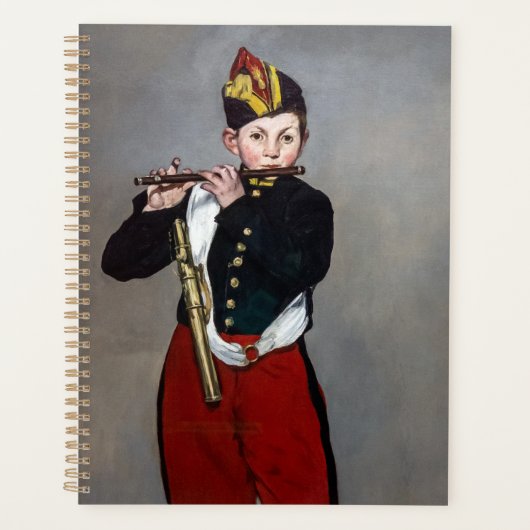 Edouard Manet - The Fifer / Young Flutist プランナー手帳 (正面)