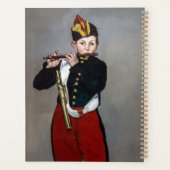Edouard Manet - The Fifer / Young Flutist プランナー手帳 (裏面)