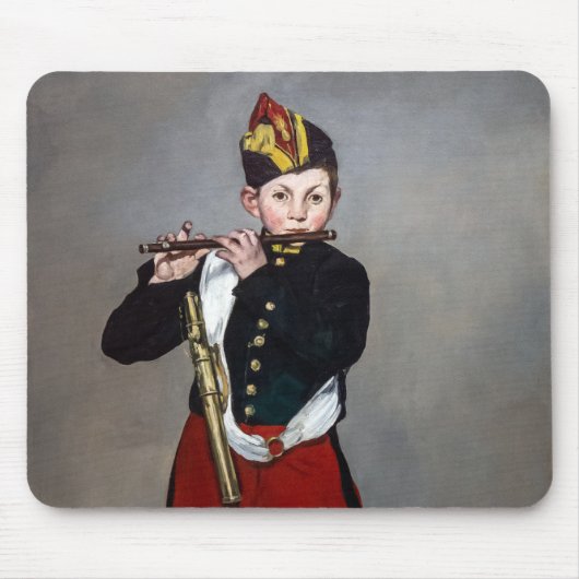 Edouard Manet - The Fifer / Young Flutist マウスパッド (正面)