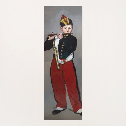 Edouard Manet - The Fifer / Young Flutist ヨガマット (裏面)