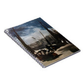 Edouard Manet - The Port of Bourne by Moonlight ノートブック (右側)