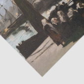 Edouard Manet - The Port of Bourne by Moonlight 薄葉紙 (詳細)