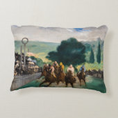Edouard Manet - The Races at Longchamp アクセントクッション (裏面)