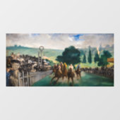 Edouard Manet - The Races at Longchamp ウィンドウサイン (シート)