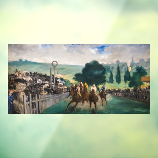 Edouard Manet - The Races at Longchamp ウィンドウサイン (シート3)