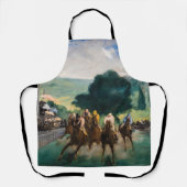 Edouard Manet - The Races at Longchamp エプロン (正面)