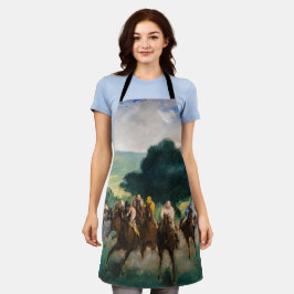 Edouard Manet - The Races at Longchamp エプロン