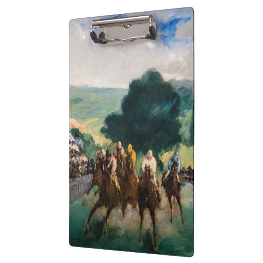Edouard Manet - The Races at Longchamp クリップボード (左)