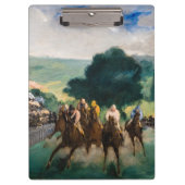 Edouard Manet - The Races at Longchamp クリップボード (正面)