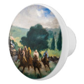 Edouard Manet - The Races at Longchamp セラミックノブ (右)