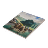 Edouard Manet - The Races at Longchamp タイル (側面)