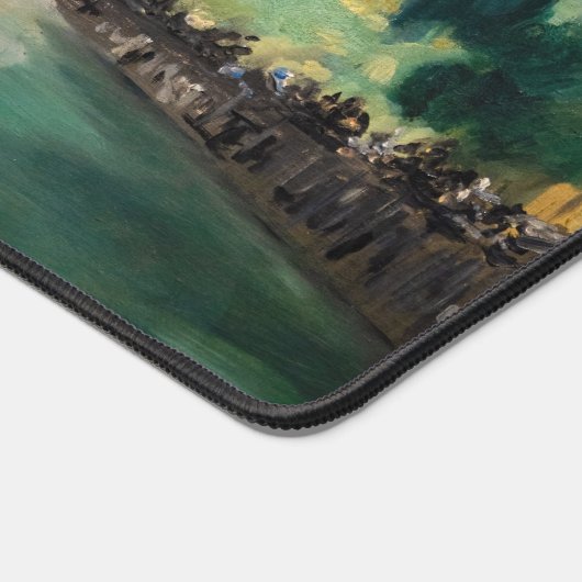 Edouard Manet - The Races at Longchamp デスクマット (コーナー)