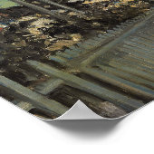 Edouard Manet - The Races at Longchamp ポスター (角)