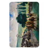 Edouard Manet - The Races at Longchamp マグネット (縦)