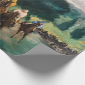 Edouard Manet - The Races at Longchamp ラッピングペーパー (角)