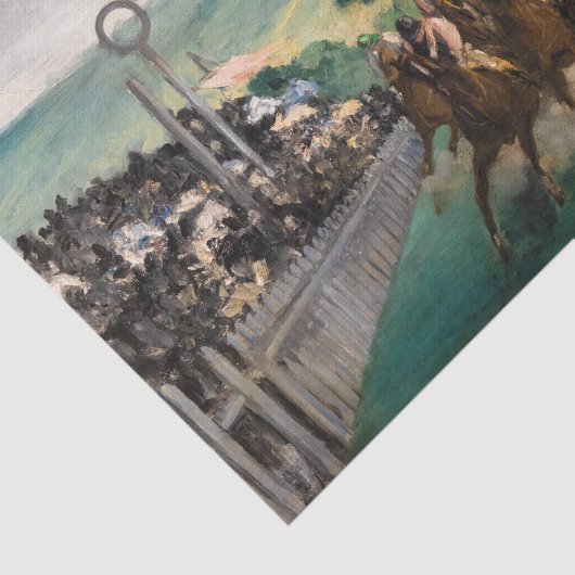 Edouard Manet - The Races at Longchamp 薄葉紙 (詳細)