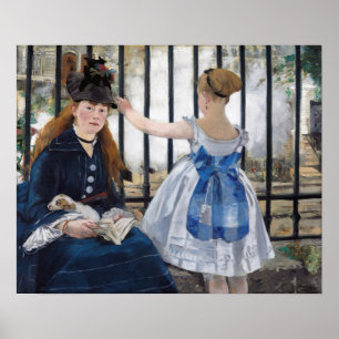 Edouard Manet - The Railway ポスター