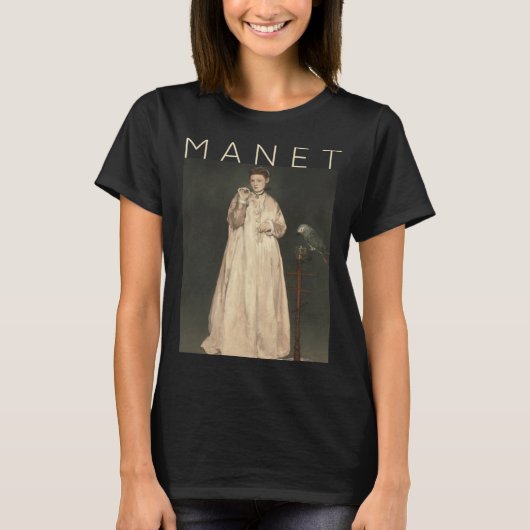 Édouard Manet Young Lady in 1866 for Artists Tシャツ (正面)