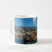 Edro III難破船パホス、キプロス コーヒーマグカップ (正面左)