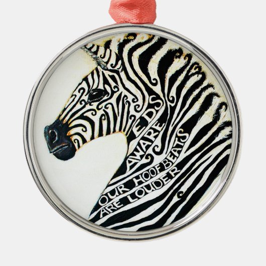 EDSのデラックスなクリスマスのオーナメント メタルオーナメント (正面)