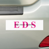 EDSのバンパーステッカー バンパーステッカー (車上)