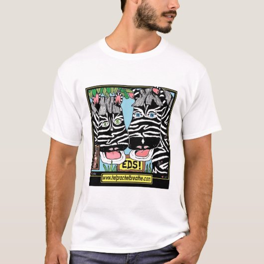 EDSの助けのレイチェルの呼吸人および女の子 Tシャツ (正面)