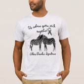 EDSエーラーズ – ダロス症候群サポート認識度シャツ Tシャツ (正面)