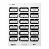 EDSエーラーズ – ダロス症候群メーリング住所 シール (フルシート)