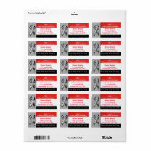 EDSエーラーズ – ダロス症候群メーリング住所 シール (フルシート)