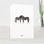 EDSサポート友情の勇気付けられるのリボンカード カード (裏面)