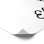 EDSゼブラストライプバタフライ24X20ポスター ポスター (角)