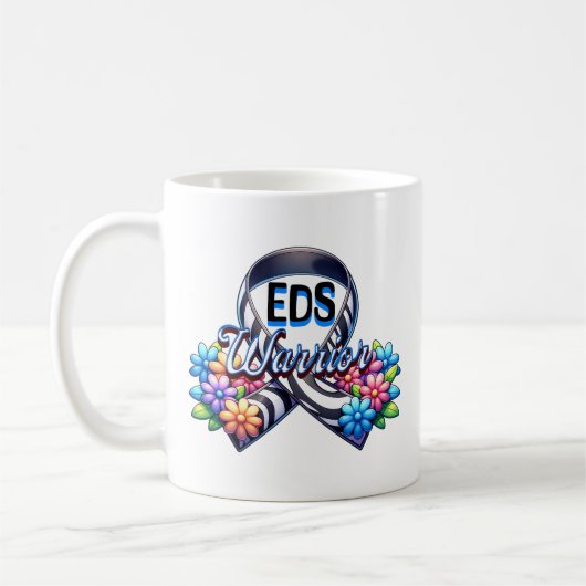 EDS戦士 |エラーズ – ダロス症候群パーソナライズされた コーヒーマグカップ (左)