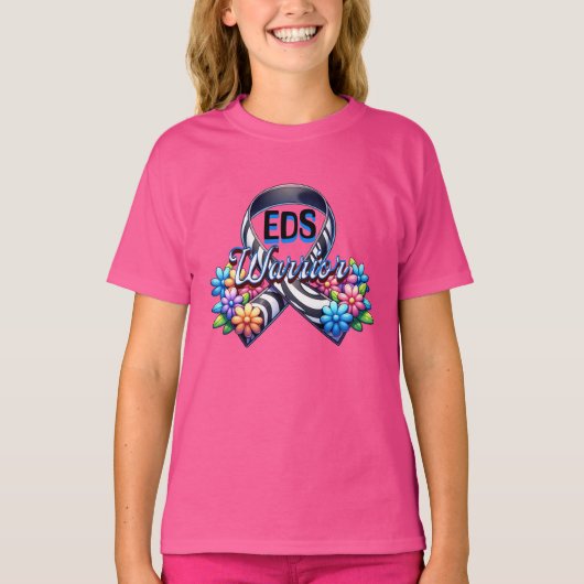 EDS戦士 | Ehlers-Danlos Syndrome Tシャツ (正面)