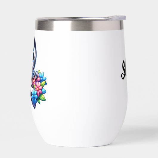 EDS戦士 | Ehlers-Danlos Syndrome Tシャツ (左面)