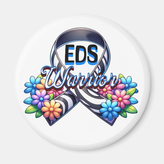 EDS戦士 | Ehlers-Danlos Syndrome Tシャツ マグネット (正面)