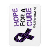 EDS紫ゼブラリボンフレキシブルマグネット マグネット (縦)