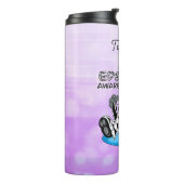 EDS認識度リボンとゼブラ タンブラー (回転左)