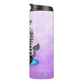 EDS認識度リボンとゼブラ タンブラー (回転右)