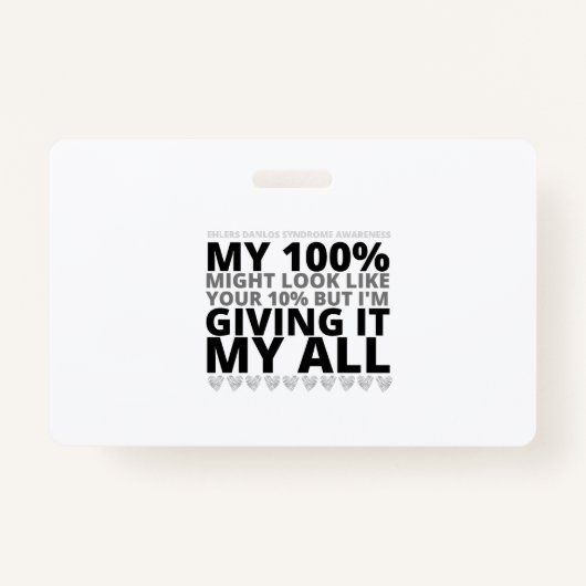 EDS認識度 バッジ (正面)