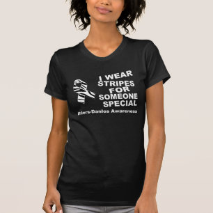 EDS Iの衣服は誰かのために特別なワイシャツを縞で飾ります Tシャツ