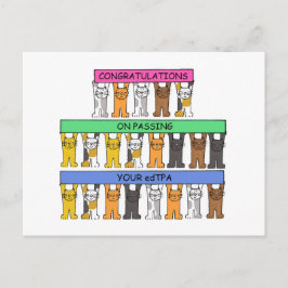 edTPAの合格おめでとう ポストカード