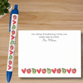 Edu-Notes：心を変える、先生への感謝 ポストイット