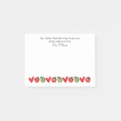 Edu-Notes：心を変える、先生への感謝 ポストイット (正面)