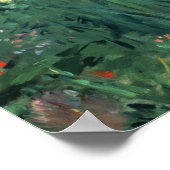 Eduard Manet - Boy in Flowers ポスター (角)